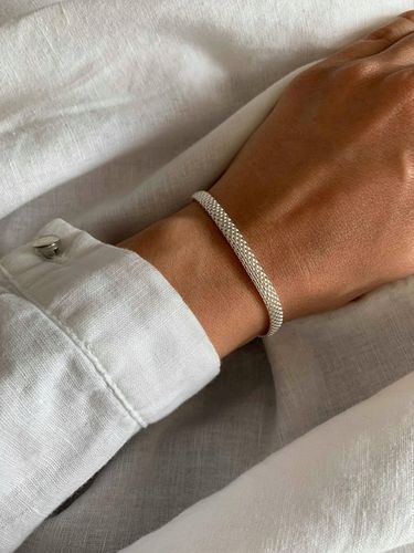 SREBRNA AŻUROWA BRANSOLETKA damska TUBA NA PREZENT SREBRO 925 na Arena.pl