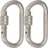 Karabinek stalowy x2