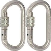 Karabinek stalowy x2