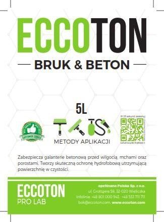 6 x ECCOTON BRUK & BETON 1L na Arena.pl