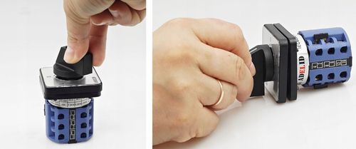 ŁĄCZNIK KRZYWKOWY L-0-P 16A 3P LEWO PRAWO TABLICOWY 3F IP65 na Arena.pl