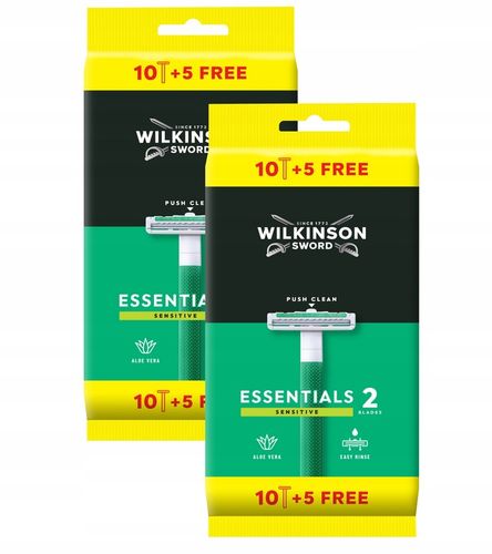 Wilkinson Extra2 Sensitive maszynki do golenia 15 x 2 na Arena.pl