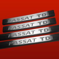 Listwa progowa VOLKSWAGEN PASSAT B8 PASSAT TDI Stal nierdzewna 304 mat 4szt