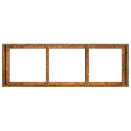 Doniczka Rusty 120x40x40 cm Stal nierdzewna na Arena.pl