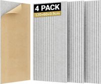 Panele Akustyczne 4szt. Samoprzylepne Tonor 120X60Cm Szare
