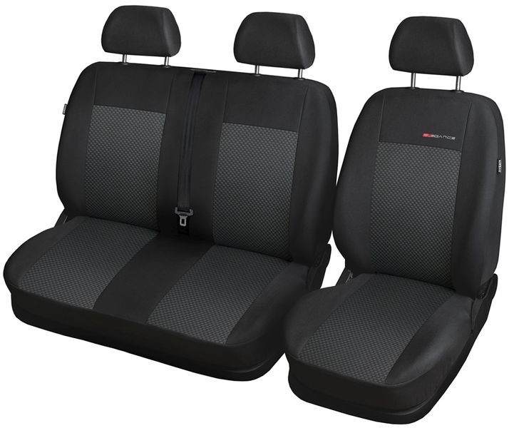 Opel Vivaro I BUS 2+1 od 2014 Pokrowce fotele szyte na miarę zdjęcie 1