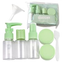 zestaw pojemniczków i akcesoriów podróżnych 7w1 ks122zie