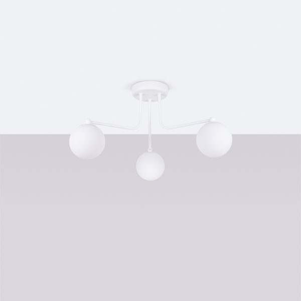 Żyrandol ASTRAL 3 biały zdjęcie 2