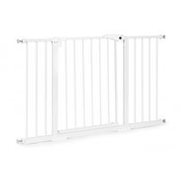 BRAMKA BIAŁA ECOTOYS 74-132 CM NA SCHODY Z AUTOMATYCZNYM ZAMYKANIEM