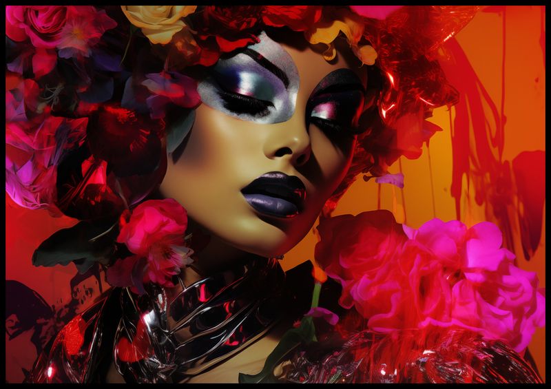 Plakat 100x70cm Kwiecista Diva zdjęcie 2