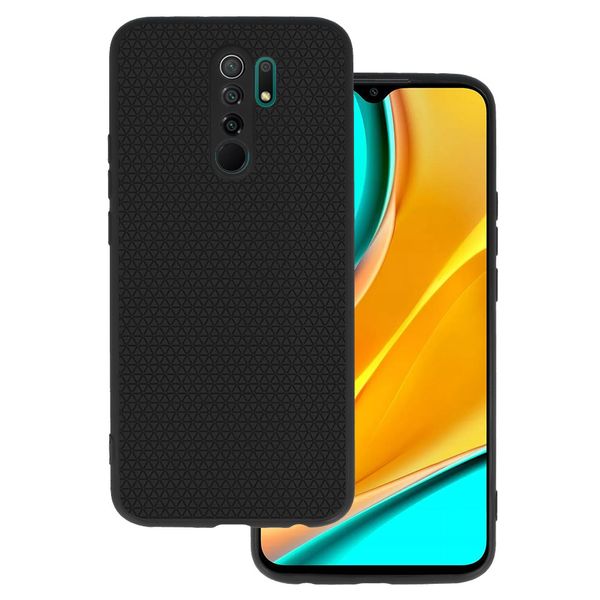 Tel Protect Liquid Air Case do Xiaomi Redmi 9 Czarny zdjęcie 1