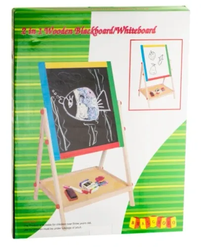 STOJĄCA TABLICA DWUSTRONNA DLA DZIECI 2W1+ GRATIS na Arena.pl