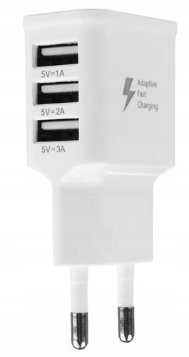 Szybka Ładowarka do SAMSUNG Fast Adaptive 3A 3xUSB na Arena.pl