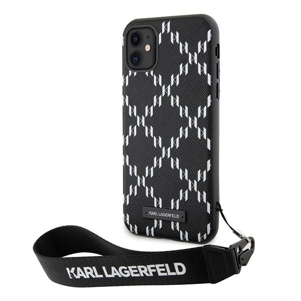 Etui Karl Lagerfeld do iPhone 11, iPhone XR, Czarny zdjęcie 2