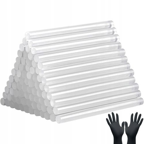 PISTOLET DO KLEJU NA GORĄCO DO KLEJENIA KLEJARKA KLEJ 20x WKŁADY 7mm na Arena.pl