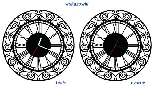 ZEGAR ŚCIENNY RETRO 38cm M 30.10 na Arena.pl