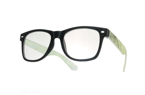 OKULARY ZERÓWKI  NERDY  jeansy na Arena.pl