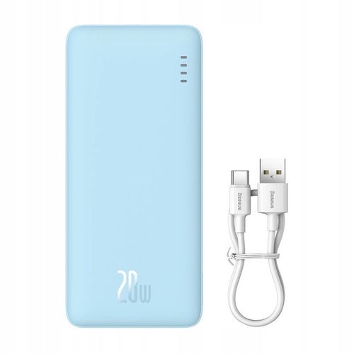 Baseus Powerbank Z Szybkim Ładowaniem 20000mAh 20W USB-C USB-A Z Kablem na Arena.pl