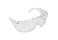 Okulary ochronne poliwęglan, białe