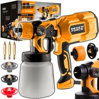 Pistolet Do Malowania Ścian Elektryczny Agregat Malarski 3 Dysze 70DIN 550w