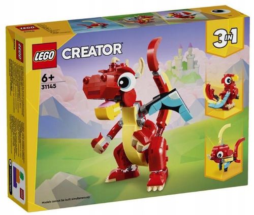 31145 - lego creator - czerwony smok na Arena.pl