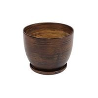 DONICZKA CERAMICZNA BARYŁKA 2 Jasne drzewo 16x13 cm