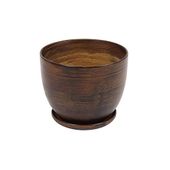 DONICZKA CERAMICZNA BARYŁKA 2 Jasne drzewo 16x13 cm