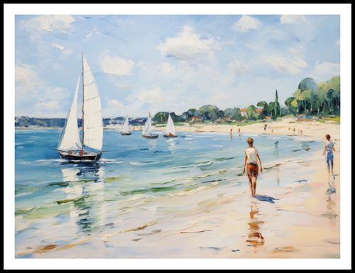 Plakat 100x75cm Życie na Brzegu na Arena.pl