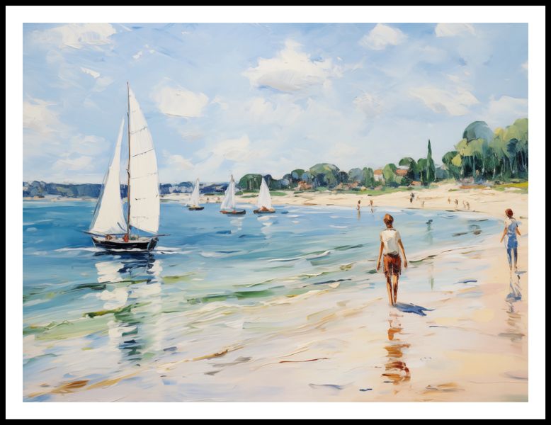 Plakat 100x75cm Życie na Brzegu zdjęcie 3