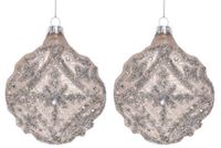 Kpl.2 bombek szklanych premium