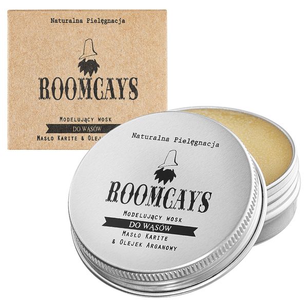 ROOMCAYS Modelujący wosk do wąsów, 30g zdjęcie 1