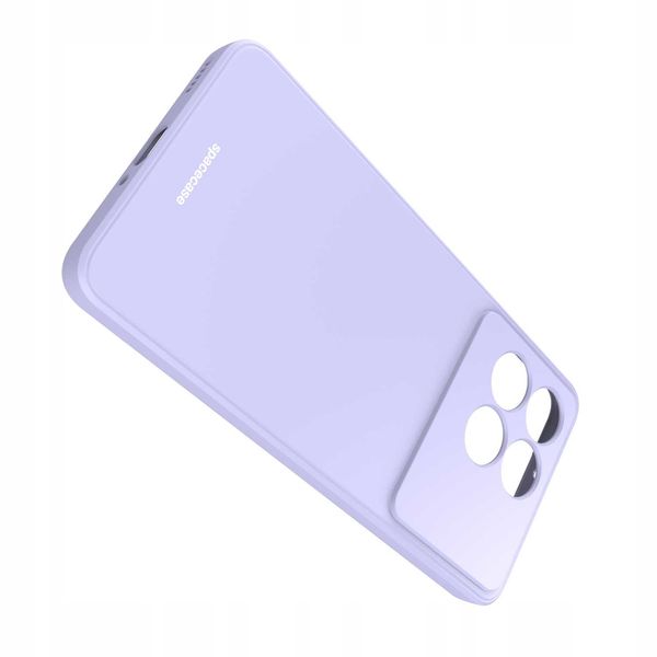Spacecase Silicone Case Poco F6 Pro Light Purple zdjęcie 6