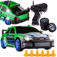 Wyścigowy Samochód Auto RC 4WD DRIFT 2,4 GHz SUBARU IMPREZA DRIFT + PAKIET
