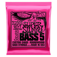 Struny do basu gitary basowej 5 strunowej 40-125 Ernie Ball 2824