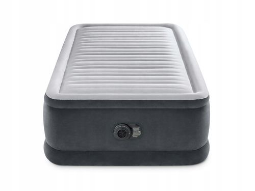 Materac jednoosobowy Intex 191 x 99 x 46 cm szary 64412 FIBER-TECH na Arena.pl