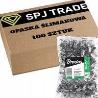 100x OPASKA SKRĘCANA METALOWA ZACISKOWA obejmy CYBANTY zaciskowe 16-27mm