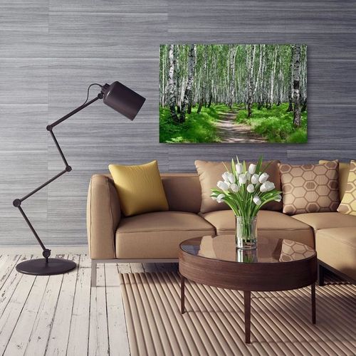 Obraz na płótnie - Canvas, Brzozowy las 2 80x60 na Arena.pl