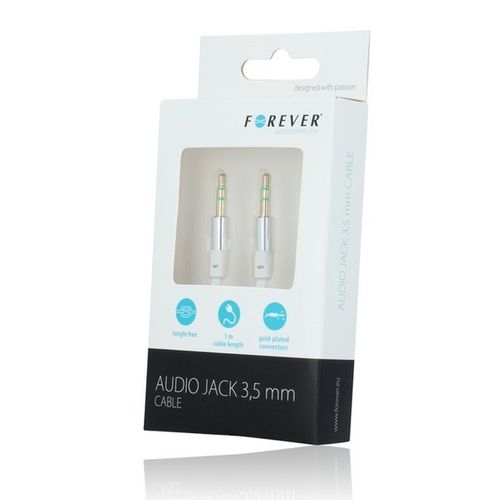 ADAPTER AUDIO JACK 3,5MM - JACK 3,5MM BIAŁY na Arena.pl