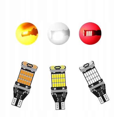 ŻARÓWKA LED W16W T15 POMARAŃCZOWA KIERUNKOWSKAZ na Arena.pl