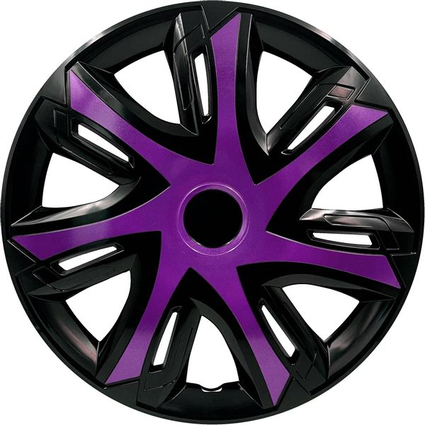 4x Kołpaki 14 N-POWER FIOLETOWE TUNING zdjęcie 3