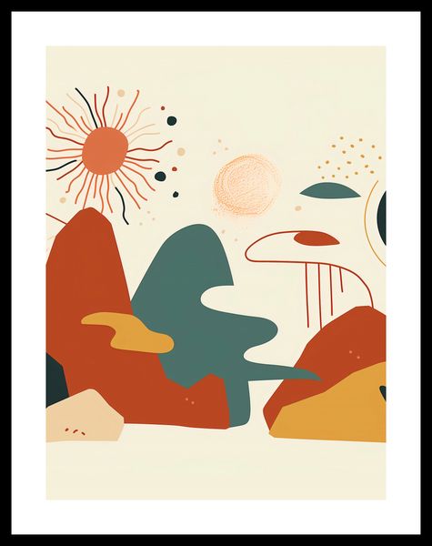 Plakat 60x80cm Kosmos Barw zdjęcie 3