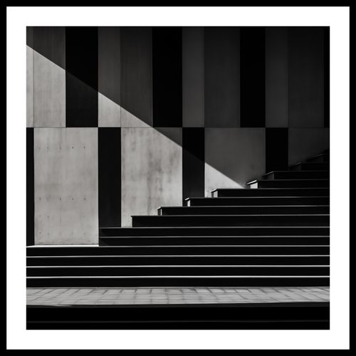 Plakat 70x70cm Geometria w Architekturze na Arena.pl