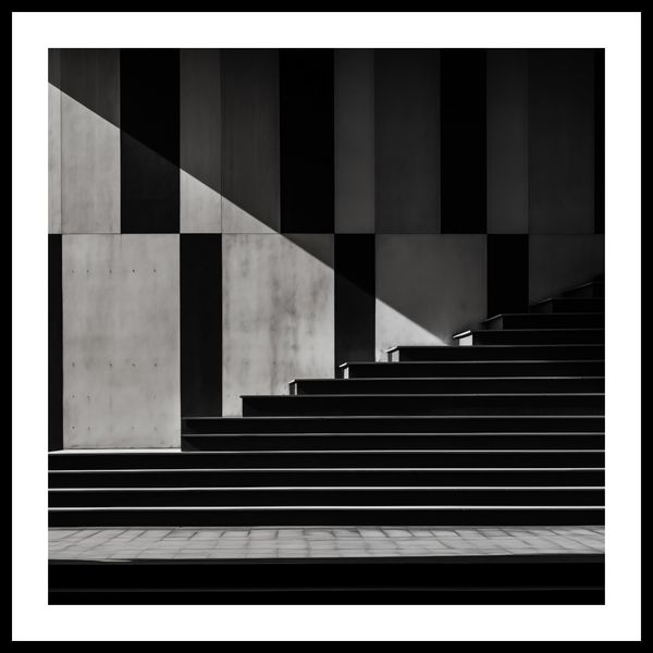 Plakat 70x70cm Geometria w Architekturze zdjęcie 3