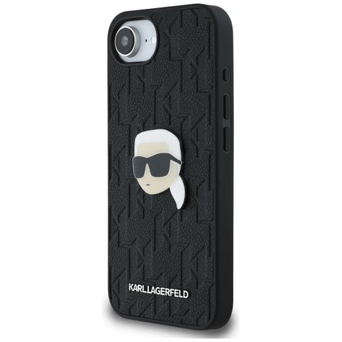etui karl lagerfeld monogram karl head   pin do iphone 16e czarny na Arena.pl