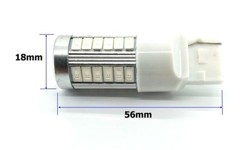 LED 7440 pomarańczowa 12-24V W21W canbus 1000lm na Arena.pl