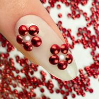 ShinePins gładkie ćwieki ozdoby do paznokci medium NTN Premium Nr 4 5g