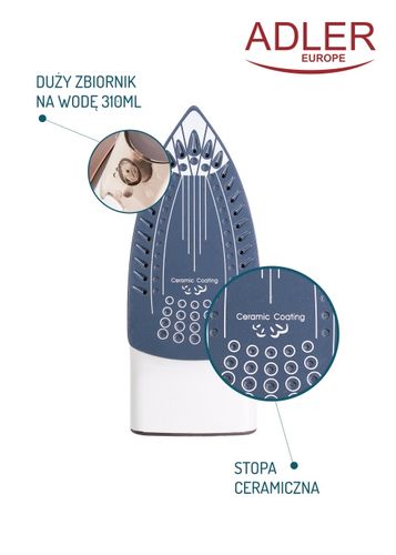 AD 5030 Zelazko ceramiczne 3000 W na Arena.pl