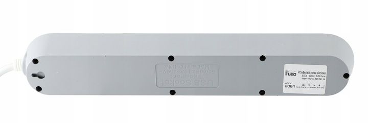 Przedłużacz Listwa Zasilająca 3M 4 gniazda 3xUSB zdjęcie 6