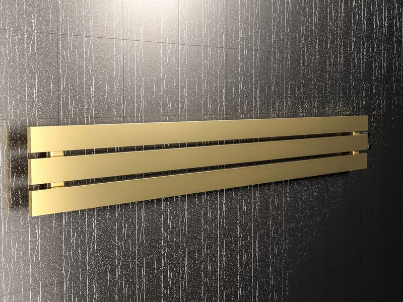 Grzejnik pokojowy poziomy BELLOSLIM 22x140 złoty zdjęcie 5