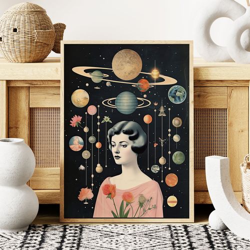 Plakat układ planet portret 40x50 cm na Arena.pl